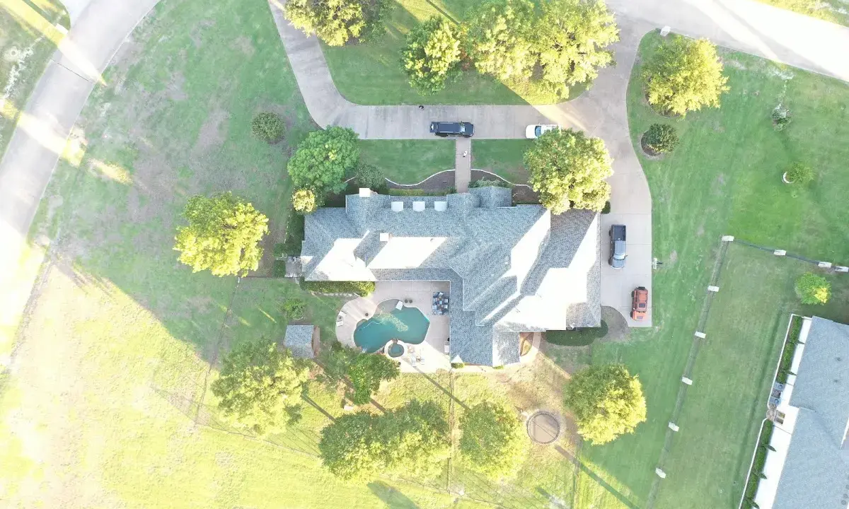 New shingle roof installation on a home in University Park